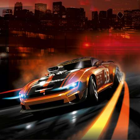 Ridge Racer 3D Mobiele Horizontaal achtergrond