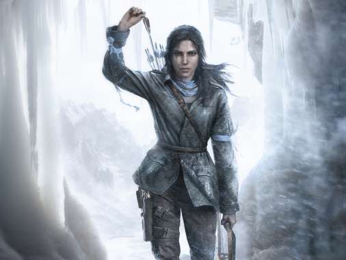 Rise of the Tomb Raider Mobiele Horizontaal achtergrond