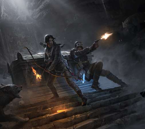 Rise of the Tomb Raider: 20 Year Celebration Mobiele Horizontaal achtergrond