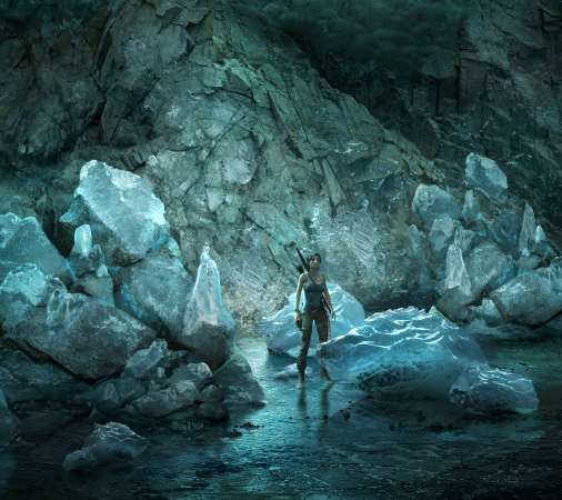 Rise of the Tomb Raider Mobiele Horizontaal achtergrond