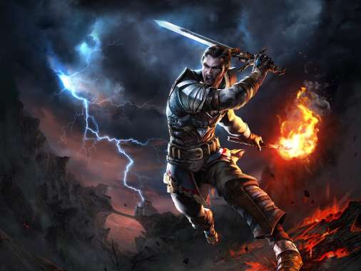 Risen 3: Titan Lords Mobiele Horizontaal achtergrond