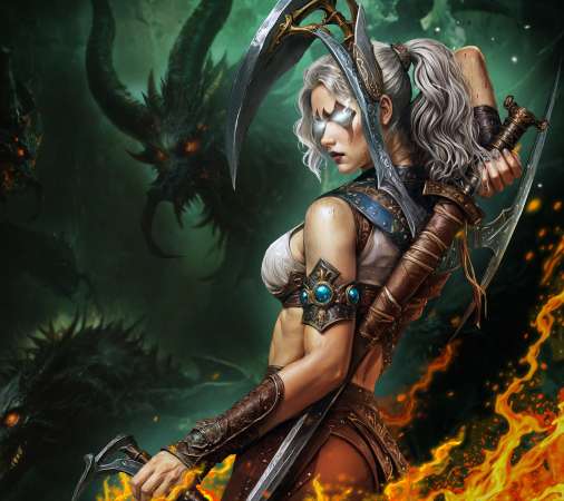 Sacred 2 Remaster Mobiele Horizontaal achtergrond