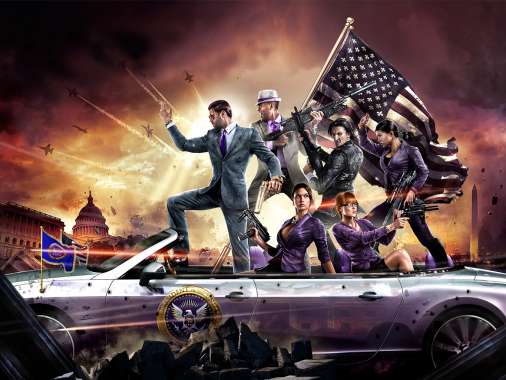 Saints Row 4 Mobile Horizontal wallpaper or background