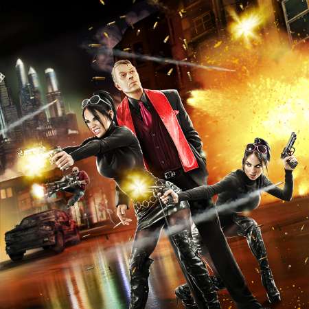 Saints Row: The Third Mobiele Horizontaal achtergrond