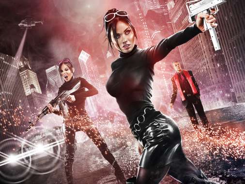 Saints Row: The Third Mobiele Horizontaal achtergrond