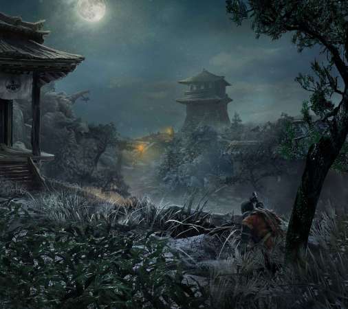 Sekiro: Shadows Die Twice Mobiele Horizontaal achtergrond