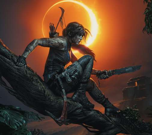 Shadow of the Tomb Raider Mobiele Horizontaal achtergrond