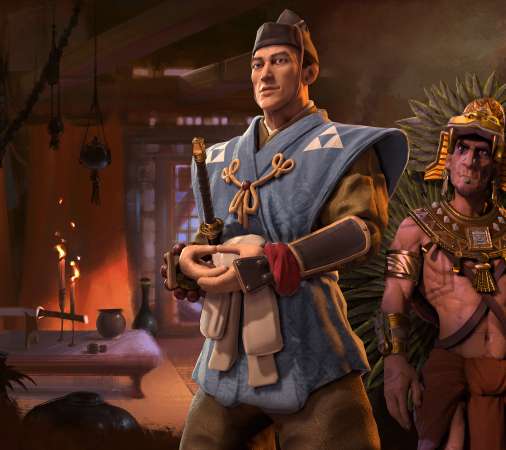 Sid Meier's Civilization 6 Mobiele Horizontaal achtergrond