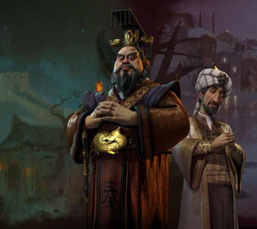 Sid Meier's Civilization 6 Mobiele Horizontaal achtergrond