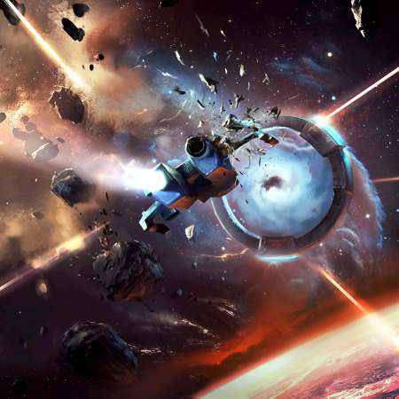 Sid Meier's Starships Mobiele Horizontaal achtergrond