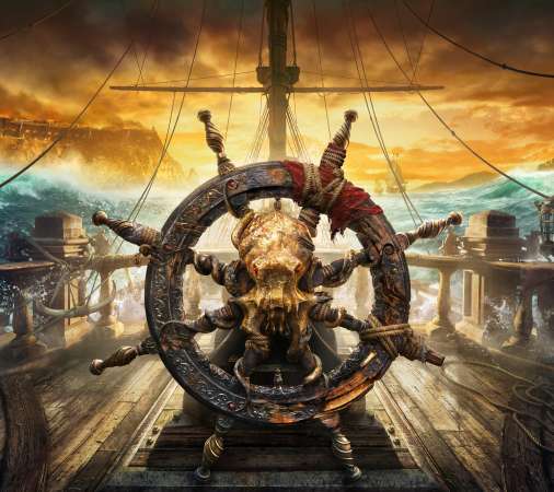 Skull & Bones Mobiele Horizontaal achtergrond