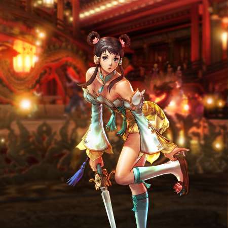 Soulcalibur 5 Mobiele Horizontaal achtergrond