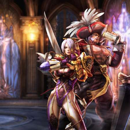 Soulcalibur 5 Mobiele Horizontaal achtergrond