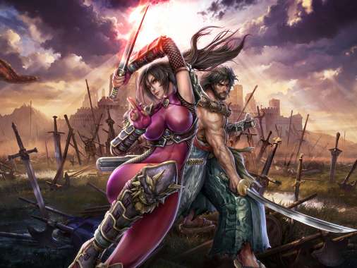 Soulcalibur: Lost Swords Mobiele Horizontaal achtergrond