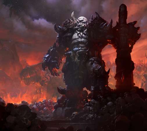 SpellForce 3: Fallen God Mobiele Horizontaal achtergrond