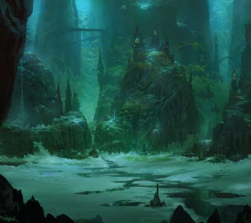 SpellForce 3: Soul Harvest Mobiele Horizontaal achtergrond