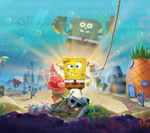 SpongeBob SquarePants: Battle for Bikini Bottom - Rehydrated Mobiele Horizontaal achtergrond