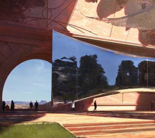 Star Atlas Mobiele Horizontaal achtergrond