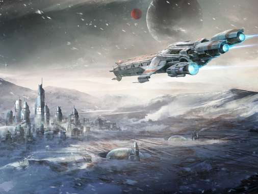 Star Citizen Mobiele Horizontaal achtergrond