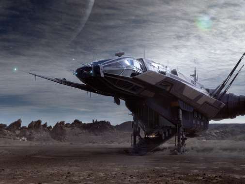 Star Citizen Mobiele Horizontaal achtergrond