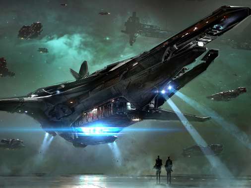 Star Citizen Mobiele Horizontaal achtergrond