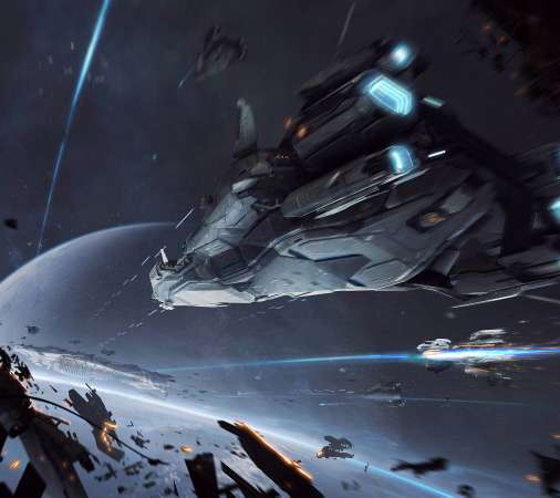 Star Citizen Mobiele Horizontaal achtergrond