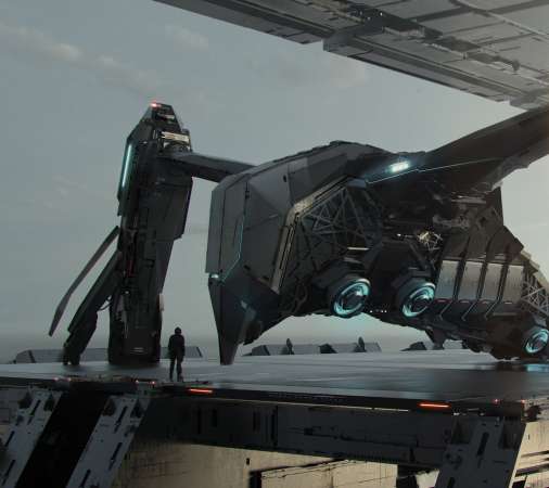 Star Citizen Mobiele Horizontaal achtergrond