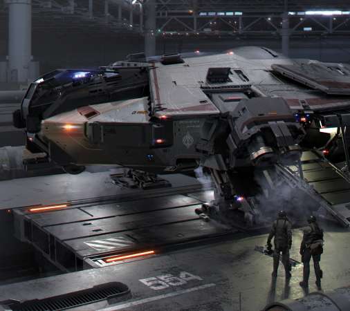 Star Citizen Mobiele Horizontaal achtergrond