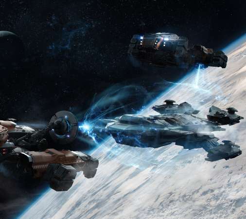 Star Citizen Mobiele Horizontaal achtergrond