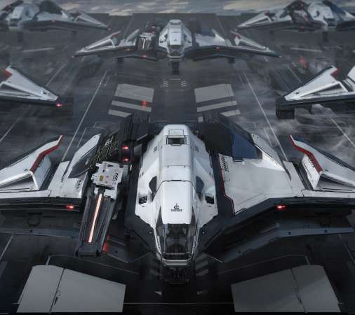 Star Citizen Mobiele Horizontaal achtergrond