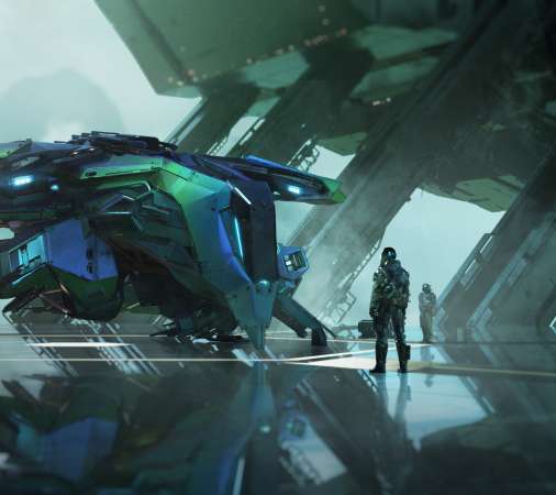 Star Citizen Mobiele Horizontaal achtergrond