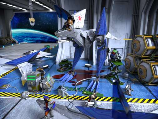 Star Fox Zero Mobiele Horizontaal achtergrond