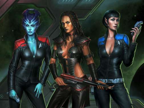 Star Trek Online Mobiele Horizontaal achtergrond