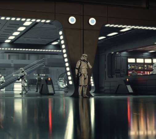 Star Wars: Outlaws Mobiele Horizontaal achtergrond