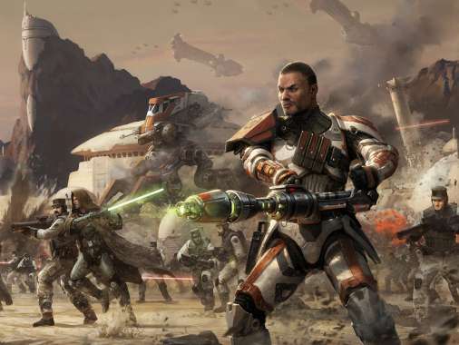 Star Wars: The Old Republic Mobiele Horizontaal achtergrond