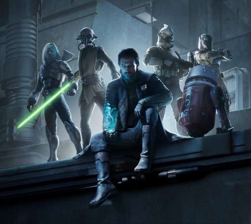 Star Wars Zero Company Mobiele Horizontaal achtergrond