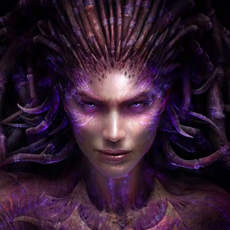 StarCraft 2: Heart of the Swarm Mobiele Horizontaal achtergrond