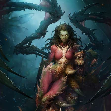 StarCraft 2: Heart of the Swarm Mobiele Horizontaal achtergrond