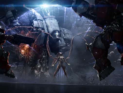 StarCraft 2: Heart of the Swarm Mobiele Horizontaal achtergrond