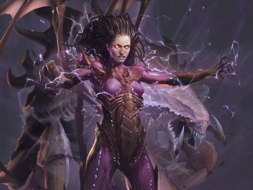 StarCraft 2: Legacy of the Void Mobiele Horizontaal achtergrond