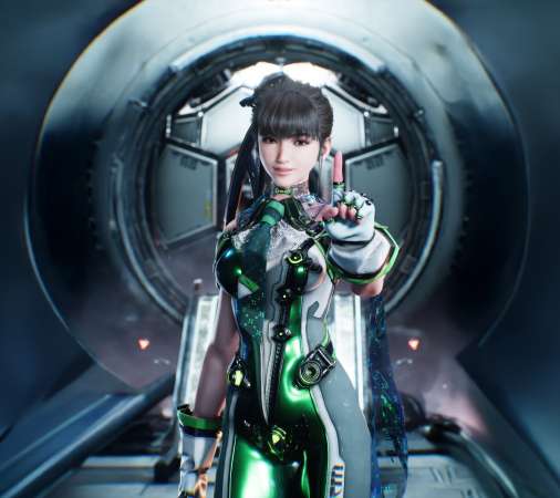 Stellar Blade Mobiele Horizontaal achtergrond