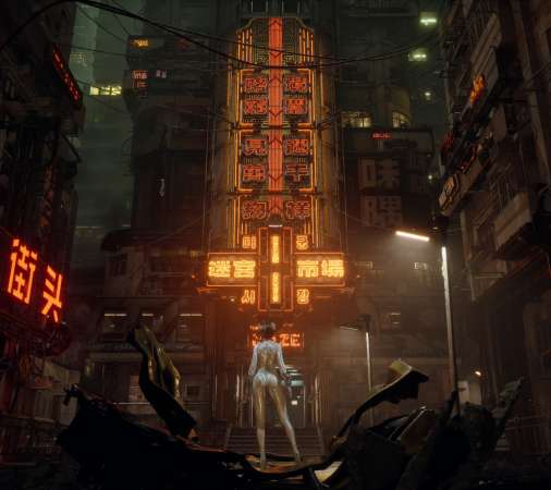 Stellar Blade: Blood Rain Mobiele Horizontaal achtergrond