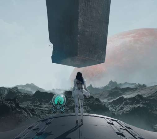 Stellar Saga Mobiele Horizontaal achtergrond