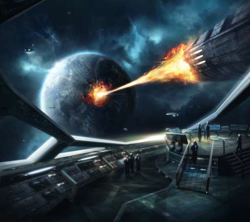 Stellaris: Apocalypse Mobiele Horizontaal achtergrond