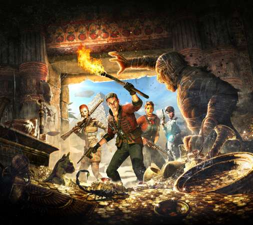 Strange Brigade Mobiele Horizontaal achtergrond