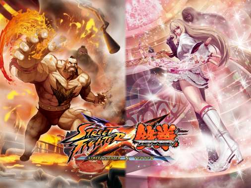 Street Fighter x Tekken Mobiele Horizontaal achtergrond