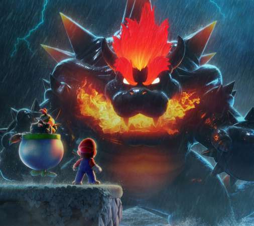 Super Mario 3D World: Bowser's Fury Mobiele Horizontaal achtergrond