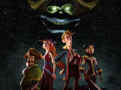 Tales of Monkey Island Mobiele Horizontaal achtergrond