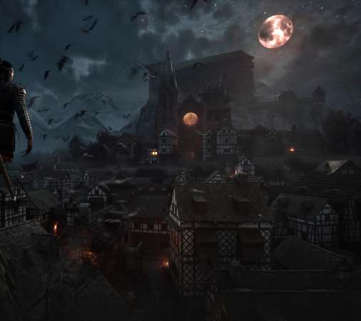 The Blood of Dawnwalker Mobiele Horizontaal achtergrond