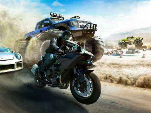 The Crew: Wild Run Mobiele Horizontaal achtergrond